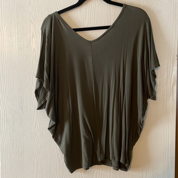 Blouse with oversized sleeves - Picture 3 of 4